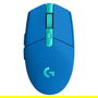 Logitech G305 LIGHTSPEED Ratón Gaming Inalámbrico Óptico, 12000 DPI, 1 ms, Azul, Para Mano Derecha, Sensor HERO, Receptor Nano USB Incluido