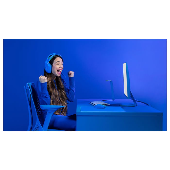 Logitech G305 LIGHTSPEED Ratón Gaming Inalámbrico Óptico, 12000 DPI, 1 ms, Azul, Para Mano Derecha, Sensor HERO, Receptor Nano USB Incluido