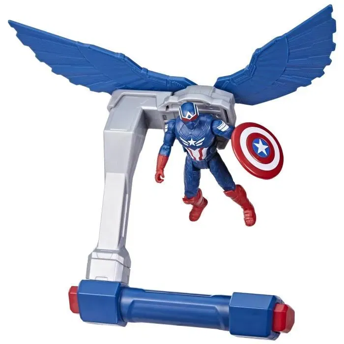 Hasbro HASG00755X0 Figura de control de vuelo del Capitán América Marvel Epic Hero Series para mayores de 4 años Hasbro HASG00755X0 Figura de control de vuelo del Capitán América Marvel Epic Hero Series para mayores de 4 años