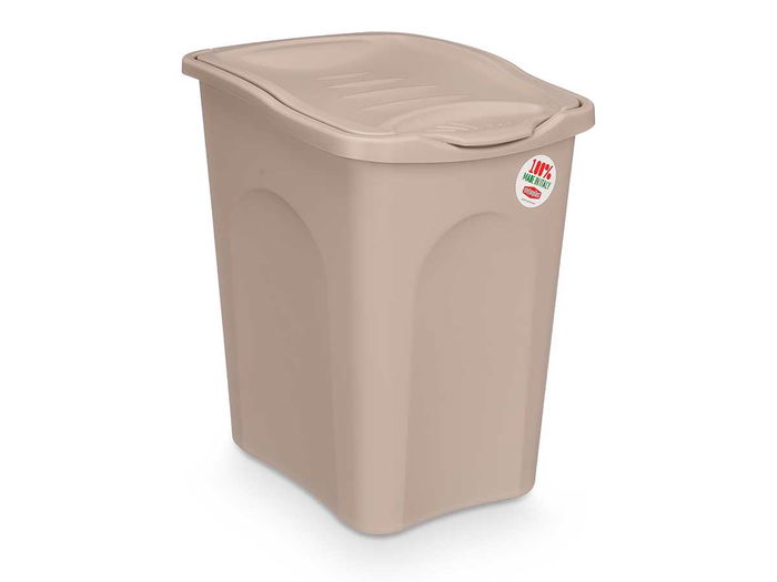 Stefanplast Pongotodo Primavera 25L Marron 28x40x36cm Plastico (Set de 6)