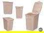 Stefanplast Pongotodo Primavera 25L Marron 28x40x36cm Plastico (Set de 6)