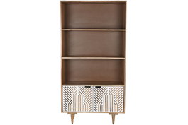 DKD Home Decor Estanteria Indio Blanco Natural Mango 90 x 174 x 35 cm