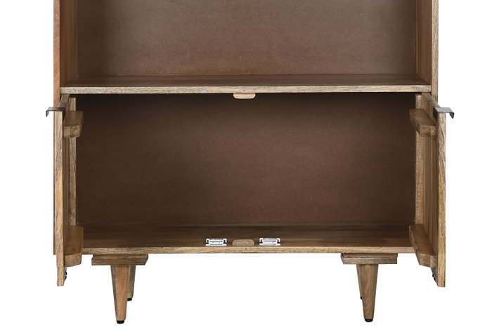 DKD Home Decor Estanteria Indio Blanco Natural Mango 90 x 174 x 35 cm