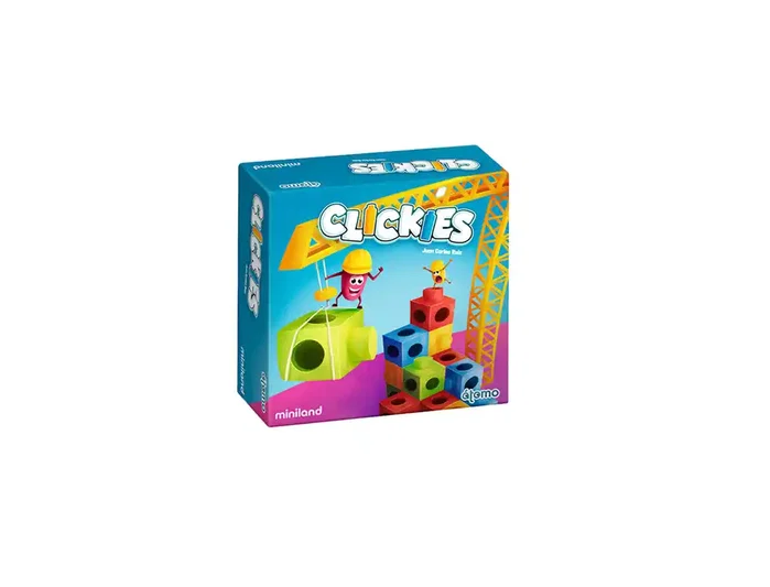 Miniland Clickies Juego Didáctico de Construcción Miniland Clickies Juego Didáctico de Construcción