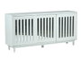 DKD Home Decor Buffet de Mango y Espejo Blanco 175x40,5x83,5