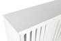 DKD Home Decor Buffet de Mango y Espejo Blanco 175x40,5x83,5