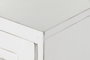 DKD Home Decor Buffet de Mango y Espejo Blanco 175x40,5x83,5