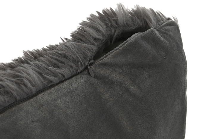 DKD Home Decor Cojin Urban Gris 45 x 45 x 8 cm Poliester