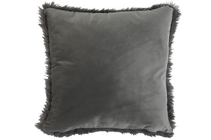 DKD Home Decor Cojin Urban Gris 45 x 45 x 8 cm Poliester
