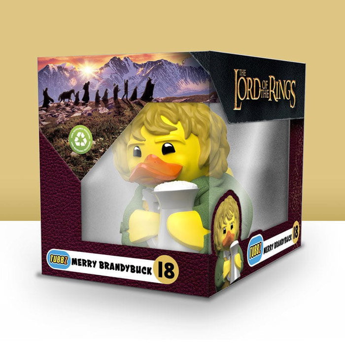 Numskull El Señor de los Anillos Tubbz Figura PVC Merry Boxed Edition 10 cm