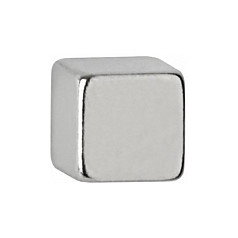MAUL Imán 0,5 x 0,5 x 0,5 cm plata