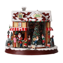 Basics Escena navideña Papá Noel 26 cm