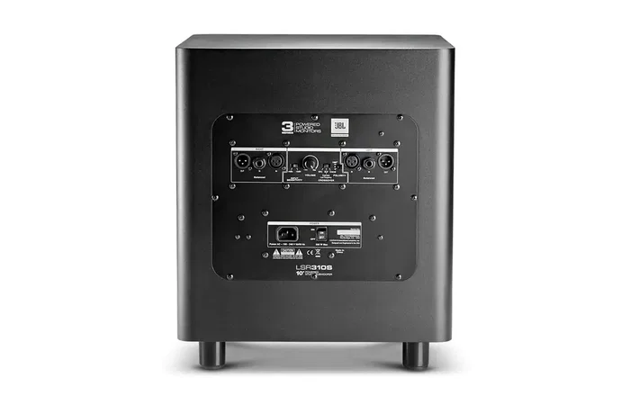 JBLPRO 301 Sub Woofer Monitor Estudio 10" Slip Stream XLF Hasta 113 dB Dimensiones Ancho 48cm Alto 53cm Largo 49cm