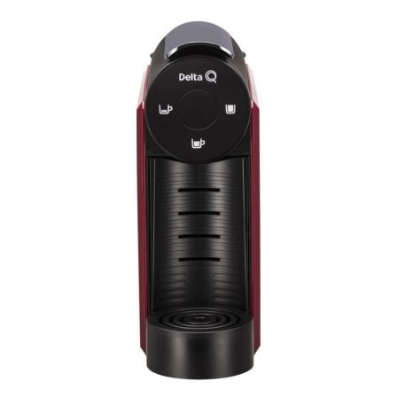Delta Cafetera de Cápsulas Mini Qool Roja Delta Cafetera de Cápsulas Mini Qool Roja