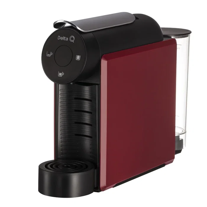 Delta Q Máquina de Café de Cápsulas Semiautomática miniQool Roja 20 bar 1200W Capacidad 0,6L para Espresso Delta Q Máquina de Café de Cápsulas Semiautomática miniQool Roja 20 bar 1200W Capacidad 0,6L para Espresso