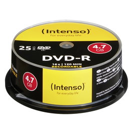 Intenso DVD-R 4,7GB 16x, 25 Unidades