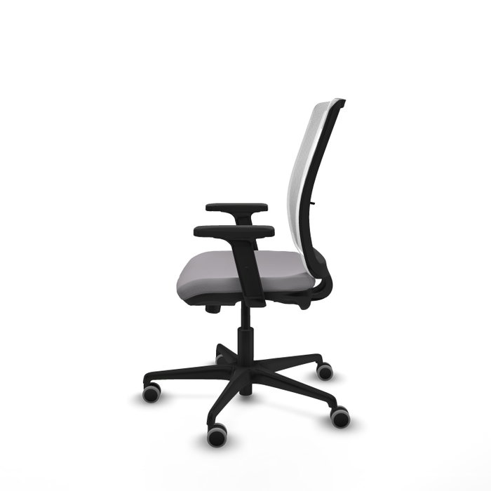 PIQUERAS Y CRESPO Silla de oficina Haches Gris y Blanco PIQUERAS Y CRESPO Silla de oficina Haches Gris y Blanco