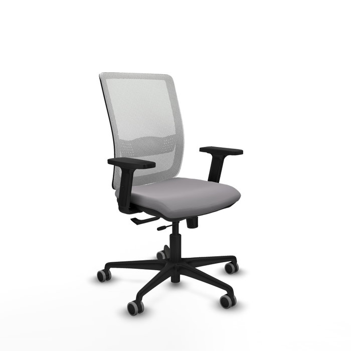 PIQUERAS Y CRESPO Silla de oficina Haches Gris y Blanco PIQUERAS Y CRESPO Silla de oficina Haches Gris y Blanco