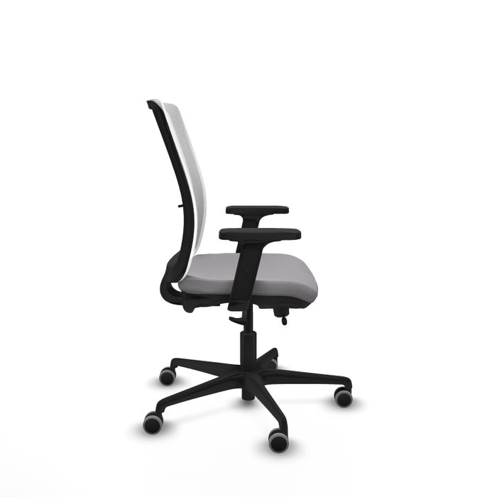PIQUERAS Y CRESPO Silla de oficina Haches Gris y Blanco PIQUERAS Y CRESPO Silla de oficina Haches Gris y Blanco