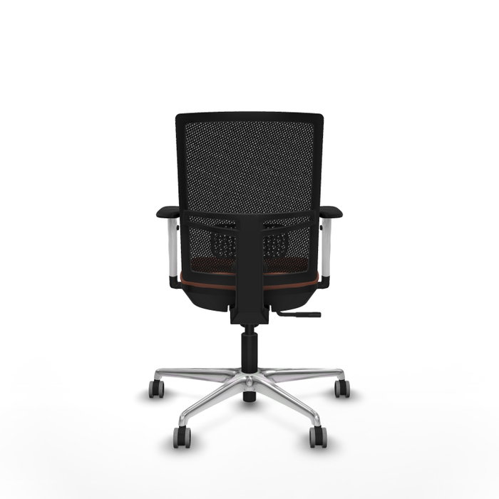 PIQUERAS Y CRESPO Silla de oficina Yunquera con mecanismo Sincro, Marrón y Negro PIQUERAS Y CRESPO Silla de oficina Yunquera con mecanismo Sincro, Marrón y Negro