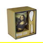 Enesco Taza de Cerámica con Cuchara Mona Lisa, Inspirada en la Obra de Leonardo da Vinci, para Café o Té