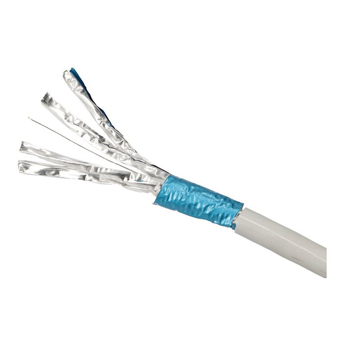 Extralink Cable de red CAT6A FTP (F/FTP) V2 Interior 500m Gris