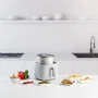 Taurus Aero Crisp Spin 6L Freidora de Aire sin Aceite con Tecnología ActiFry, 1550W, 10 Programas, Temporizador 60 min, Ventana 360°, Capacidad 6L, Color Blanco
