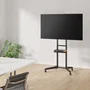 Aisens Soporte de Suelo Eco con Ruedas y Bandeja DVD para TV 37-70 pulgadas