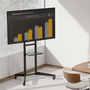 Aisens Soporte de Suelo Eco con Ruedas FT70TE-211 para TV de 37-70 pulgadas