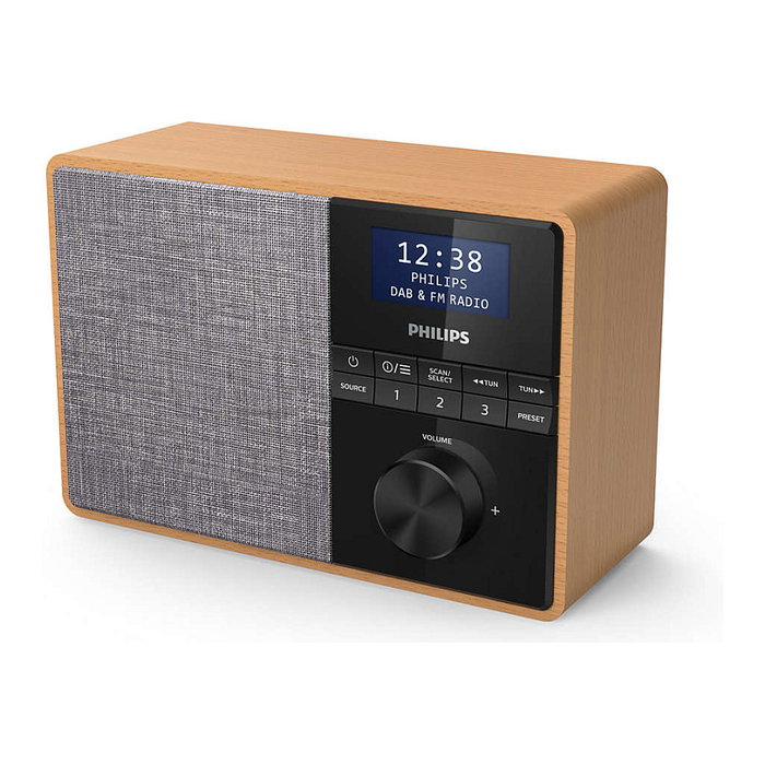 Philips TAR5505/10 Radio Portátil DAB+/FM con Bluetooth y Temporizador de Cocina