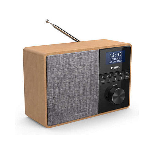 Philips TAR5505/10 Radio Portátil DAB+/FM con Bluetooth y Temporizador de Cocina