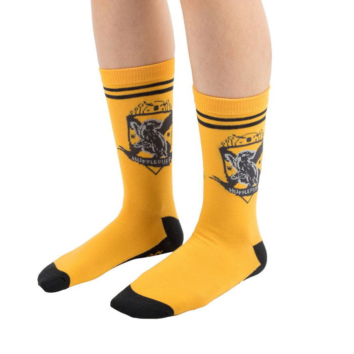 Harry Potter Pack de 3 Pares de calcetines Hufflepuff
