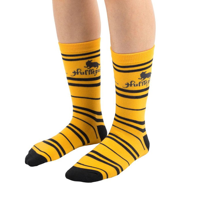 Harry Potter Pack de 3 Pares de calcetines Hufflepuff