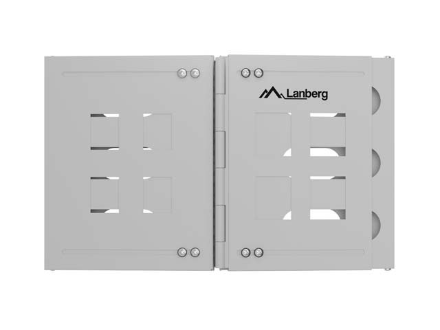 Lanberg Gancho de pared 6U 19 pulgadas gris Lanberg Gancho de pared 6U 19 pulgadas gris