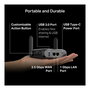 TP-Link TL-WR3602BE BE3600 Router Wi-Fi 7 Portátil, Wi-Fi 7 802.11be Dual Band (2.4 GHz/5 GHz), Velocidad 2882 Mbps, 1 Puerto 2.5G LAN, Negro