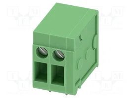 PHOENIX CONTACT Listón para impresión de alimentación 24A 400V 5mm verde