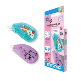 Mitama Good Vibes Corrector de Cinta 5 mm x 5 m Surtido Blíster de 2