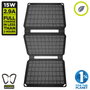 Muvit Panel Solar Portátil MCSCH0002 15W Negro