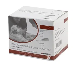 Kruuse Agujas Desechables 1,6x25mm 16G Blanca 100ud