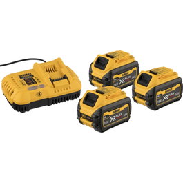 DeWalt DCB118X3-QW Set de Inicio con 3 Baterías 54V y Cargador Rápido