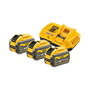 DeWalt DCB118X3-QW Set de Inicio con 3 Baterías 54V y Cargador Rápido