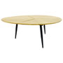 Home Deco Factory Mesa de Centro Miller 112 x 74 x 41 cm Bistrot Indus