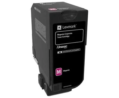 Lexmark 74C20ME Cartucho de tóner magenta