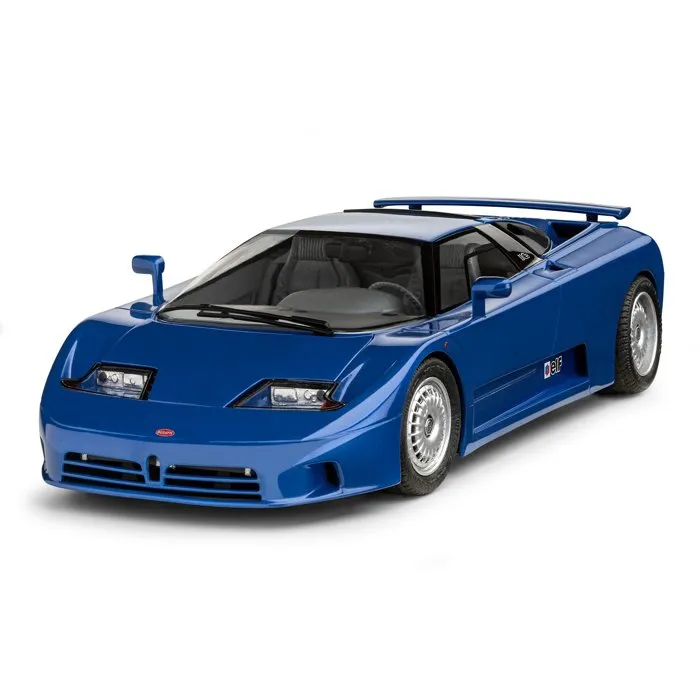 Revell - Kit de maquetas de coches Bugatti EB 110 con pegamento, pinturas y accesorios - Set de maquetas