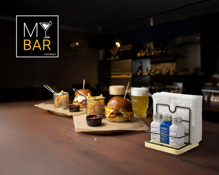 Inde Organizador Mesa Metal-Madera 13.6 cm x 13.7 cm x 15.4 cm My Bar (12 Unidades) Inde Organizador Mesa Metal-Madera 13.6 cm x 13.7 cm x 15.4 cm My Bar (12 Unidades)