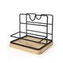 Inde Organizador Mesa Metal-Madera 13.6 cm x 13.7 cm x 15.4 cm My Bar (12 Unidades)