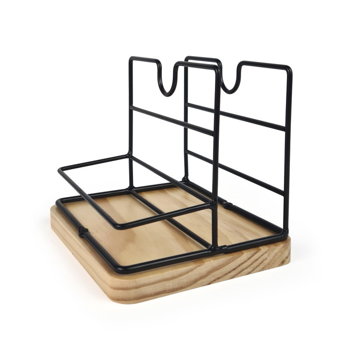 Inde Organizador Mesa Metal-Madera 13.6 cm x 13.7 cm x 15.4 cm My Bar (12 Unidades) Inde Organizador Mesa Metal-Madera 13.6 cm x 13.7 cm x 15.4 cm My Bar (12 Unidades)