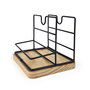 Inde Organizador Mesa Metal-Madera 13.6 cm x 13.7 cm x 15.4 cm My Bar (12 Unidades)