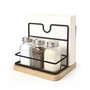 Inde Organizador Mesa Metal-Madera 13.6 cm x 13.7 cm x 15.4 cm My Bar (12 Unidades)
