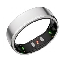 RingConn Smart Ring Gen2, Anillo Inteligente para Salud y Fitness, Talla 10, Plata, Resistente al Agua IP68